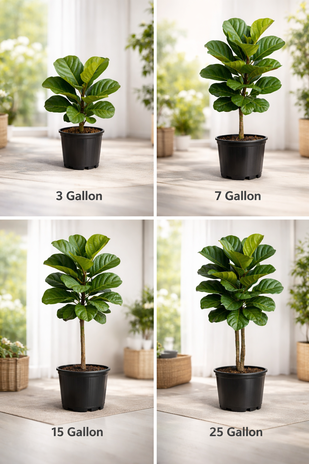 Fiddle Leaf Fig (Ficus lyrata) – Ficus Lyrata