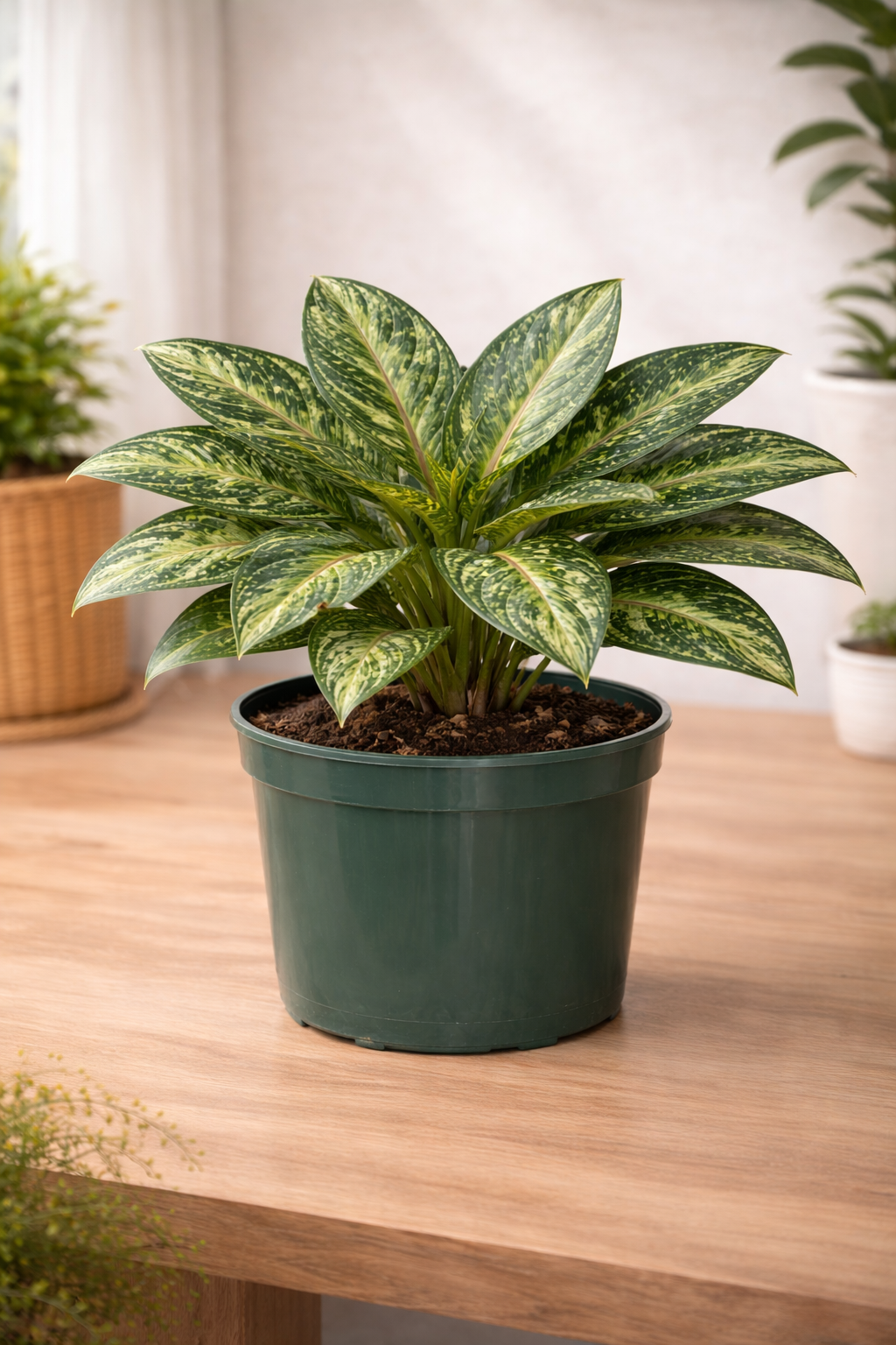 Chinese Evergreen (Aglaonema ‘Tigress’)