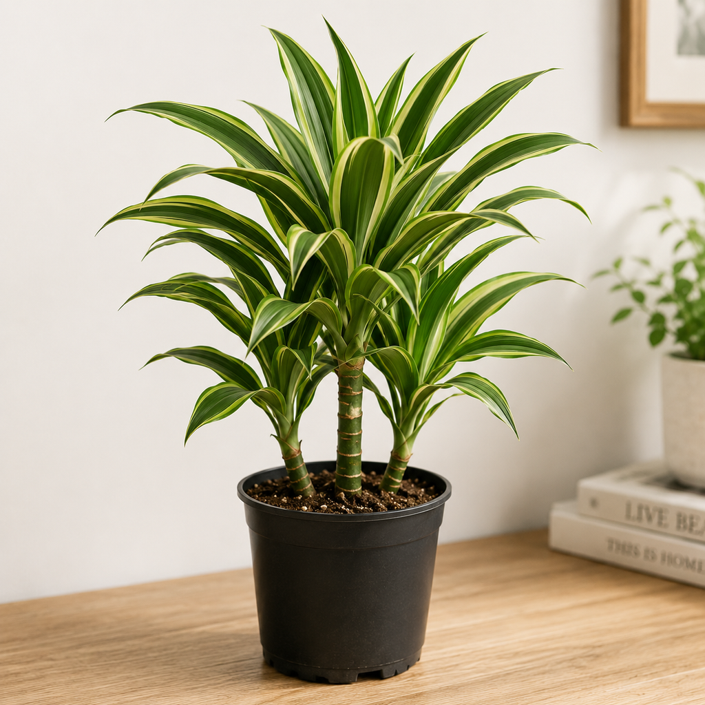 Warneckii Dracaena (Dracaena fragrans ‘Warneckii’)