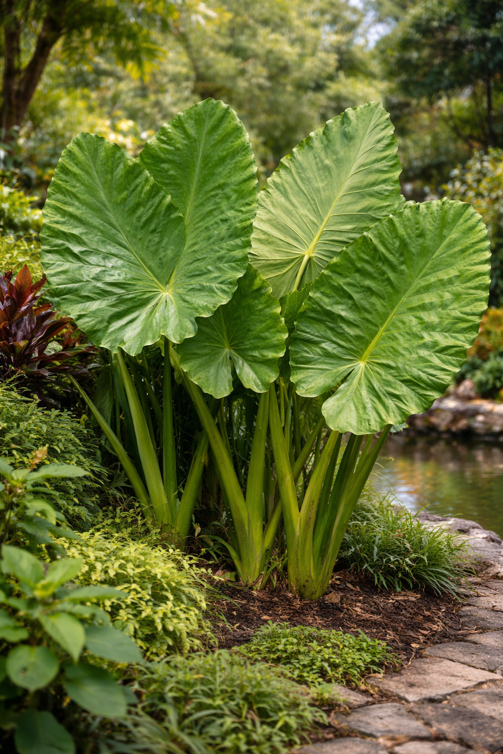 Alocasia ‘Borneo Giant’ / Giant Elephant Ear (Alocasia macrorrhizos)